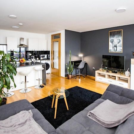 Hermes Apartment & 2 Free Garage Secured Parkings Ljubljana Bagian luar foto