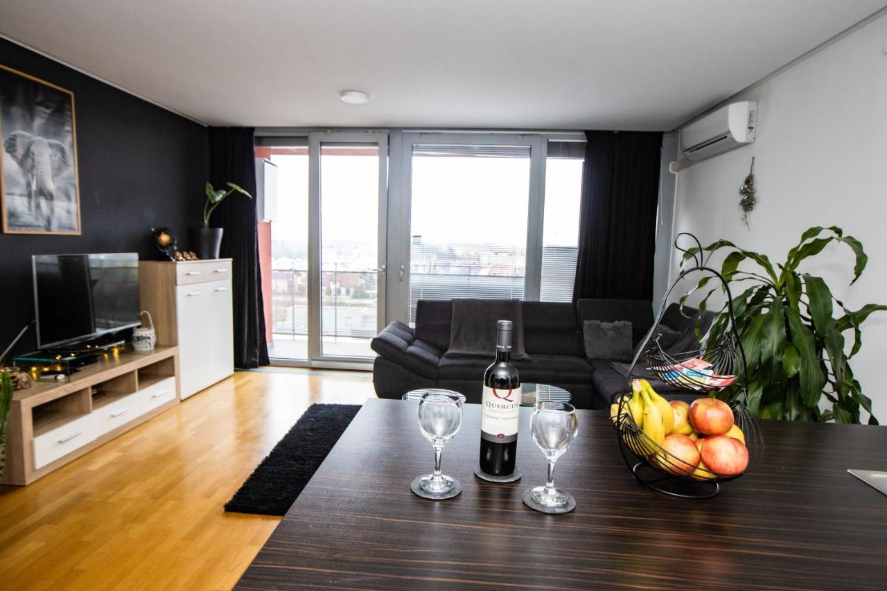 Hermes Apartment & 2 Free Garage Secured Parkings Ljubljana Bagian luar foto