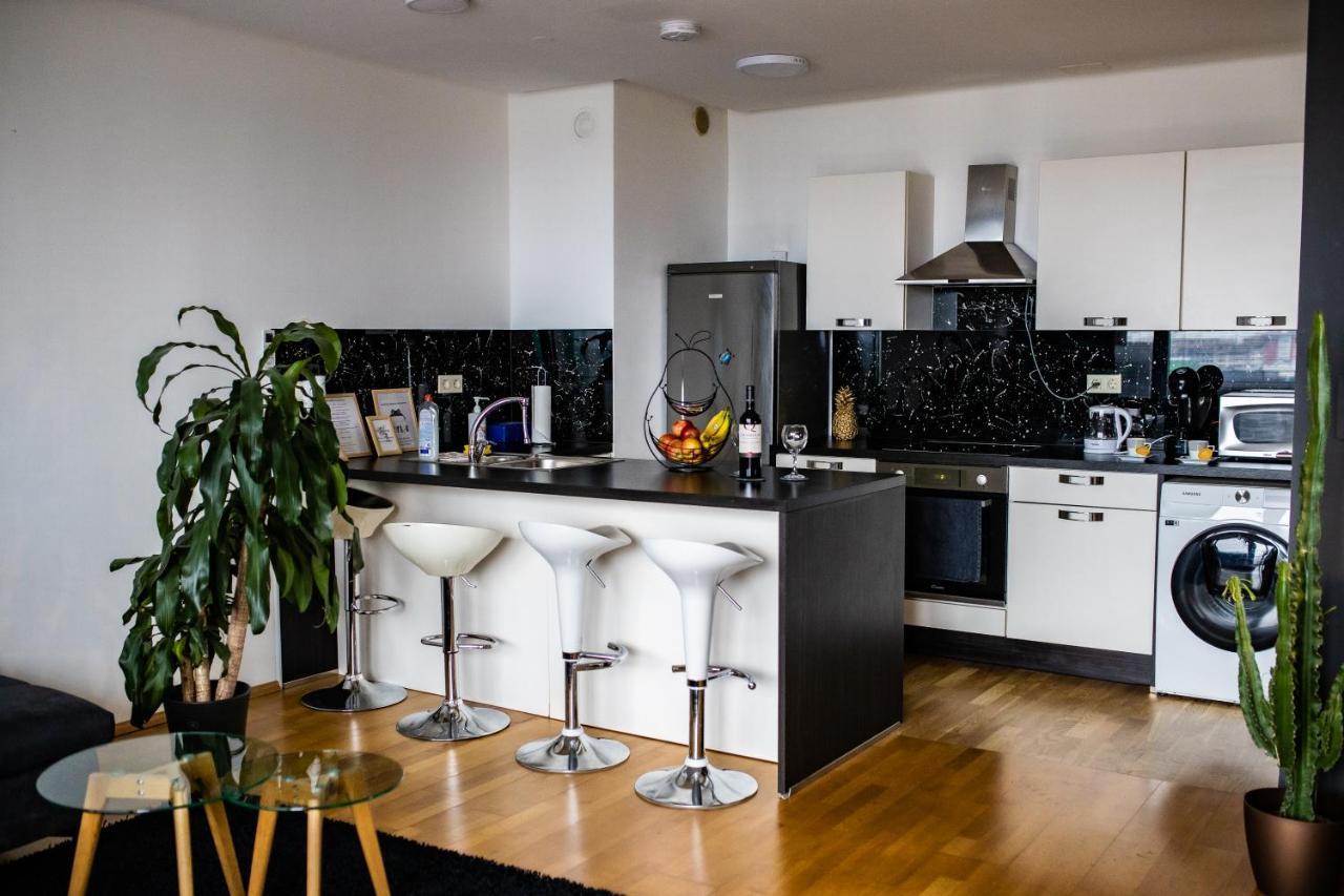 Hermes Apartment & 2 Free Garage Secured Parkings Ljubljana Bagian luar foto